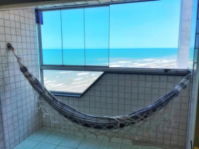 Lindo Apartamento para alugar na Praia Grande pé na Areia Frente ao Mar